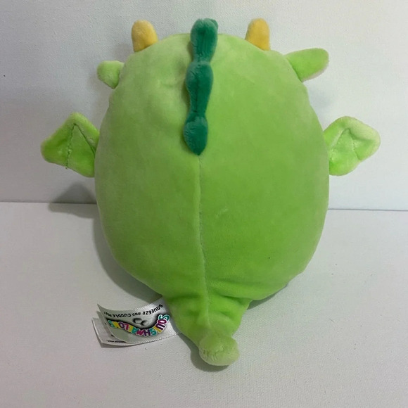 Squishmallow Dexter The Green Dragon 5” Inch Plush Stuffed Animal Toy Kelly toy - Picture 2 of 2